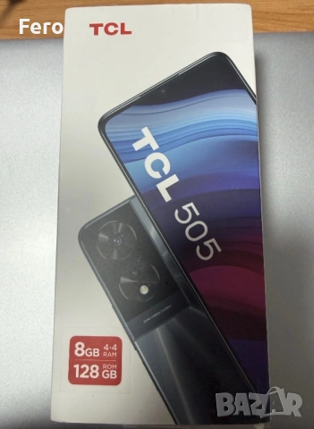 Смартфон TCL 505 128GB / 8GB RAM Space Gray