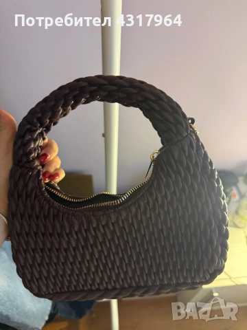 Чанта тип bottega veneta