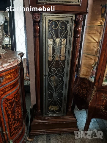 Голям паркетен часовник , снимка 5 - Антикварни и старинни предмети - 51163032