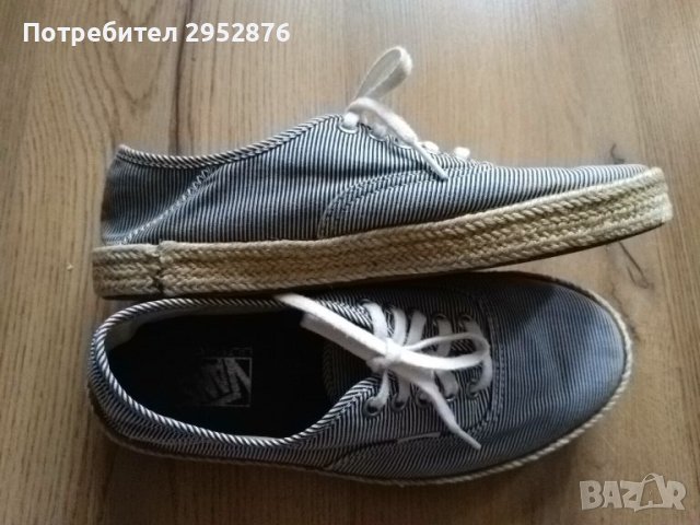 Дамски еспадрили Vans , снимка 4 - Други - 45671707