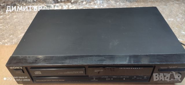 CD player SONY CDP-270, снимка 7 - Ресийвъри, усилватели, смесителни пултове - 45592832