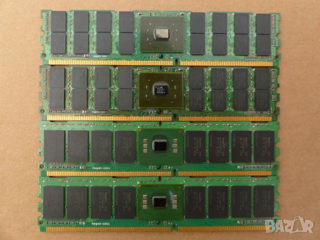 DDR2 ECC/Fully Buffered DIMM/2Rx4 4x4GB KIT-PC2-5300F/240pin/CL5/1.8V Hynix, снимка 1 - RAM памет - 45433872