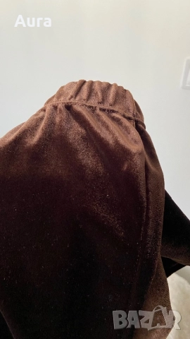 Velvet brown skirt, снимка 5 - Поли - 51822600