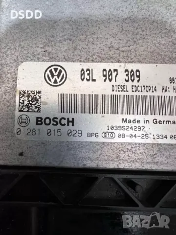 Компютър двигател / ECU 03L907309 0281015029 EDC17CP14 за VW Passat, Passat CC, Golf 6 2.0 TDI, снимка 3 - Части - 48048809