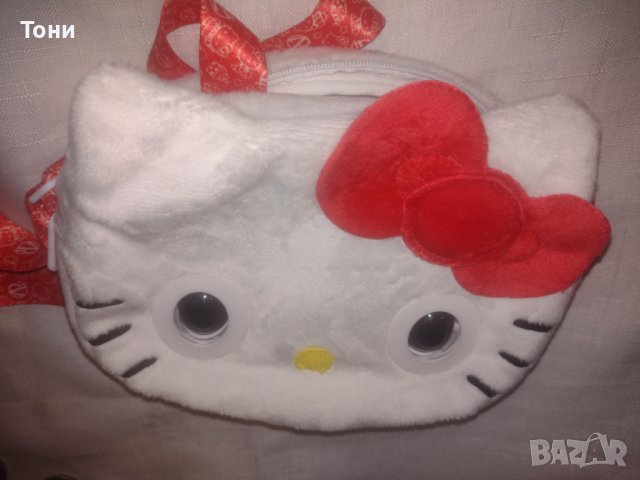 Чантичка Purse Pets - Hello Kitty и приятели, Hello Kitty, снимка 4 - Кенгура и ранички - 44953370