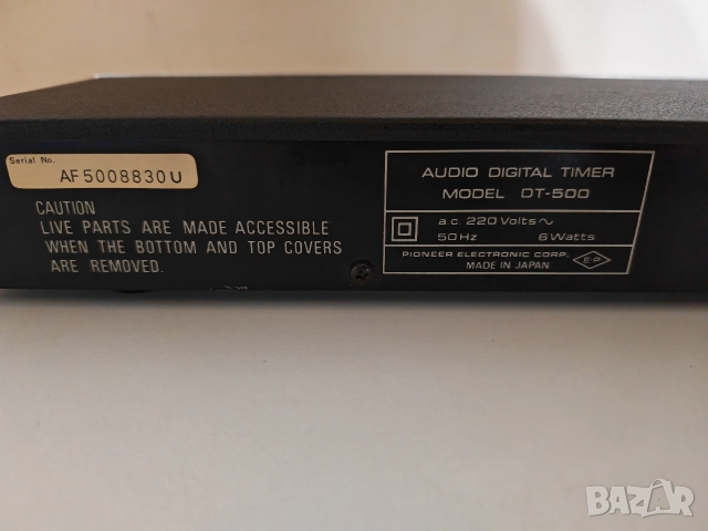 Pioneer-DT 500, снимка 8 - Ресийвъри, усилватели, смесителни пултове - 52775049