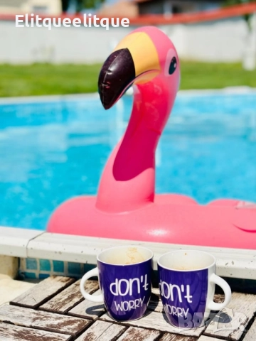 Надуваемо фламинго, 115х115см, снимка 3 - Надуваеми играчки - 52204366