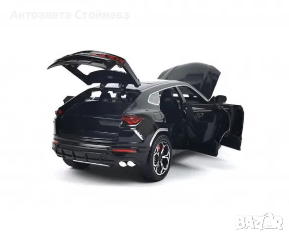 Метален джип Lamborghini Urus – Пушек, звук и светлина, снимка 3 - Коли, камиони, мотори, писти - 48772470