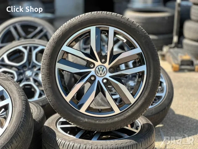 5х112 17 Джанти Volkswagen Golf Caddy Passat Touran 5x112 Фолксваген Голф Пасат Тоуран Кади, снимка 1