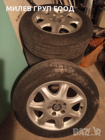 Гуми с джанти за Мерцедес , снимка 2 - Гуми и джанти - 52924202