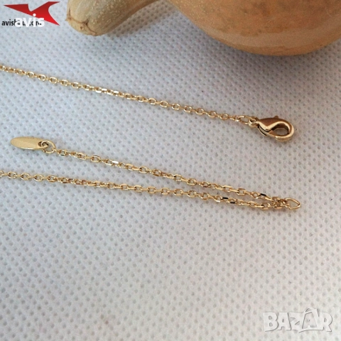 Колие с 14К златно покритие 274090, снимка 2 - Колиета, медальони, синджири - 52833839