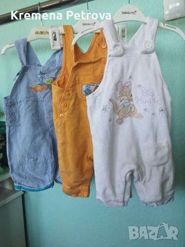 Доставка до СПИДИ АВТОМАТ 2,14€-Дрешки размер 62/38,3-6 месеца и шапки, снимка 3 - Комплекти за бебе - 49311490