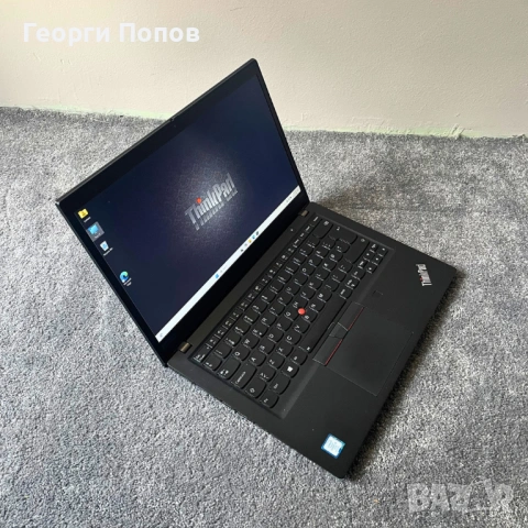 Lenovo T490s - Touchscreen 14''FHD, 16GB RAM DDR4, i5-8365u, 256GB SSD, снимка 3 - Лаптопи за работа - 53656242