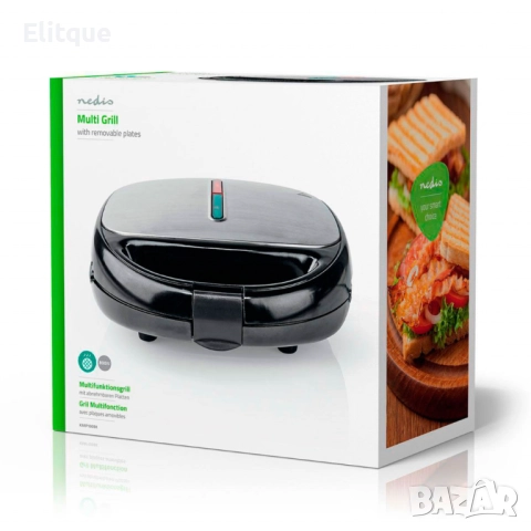 Мултигрил 3 в 1 - Сандвичи, тостер , вафли и грил скара за минути, снимка 3 - Други - 52716656