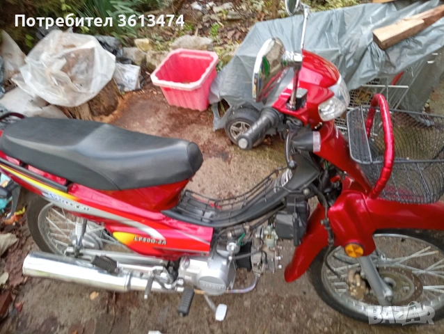 мотопед Лифан, 50кубика, 4 тактов, снимка 4 - Мотоциклети и мототехника - 53617559