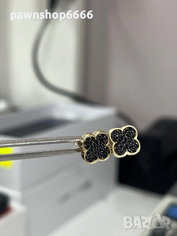 Златни обеци 14 карата 2,89 грама , снимка 6 - Обеци - 53256465