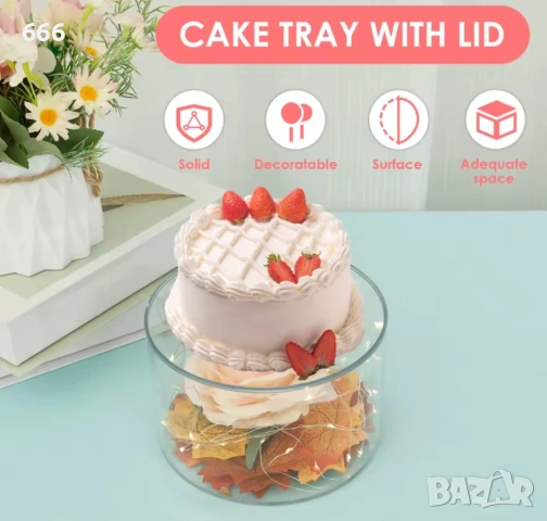 3 броя поставки за торти със светлинни, снимка 2 - Други стоки за дома - 54294701