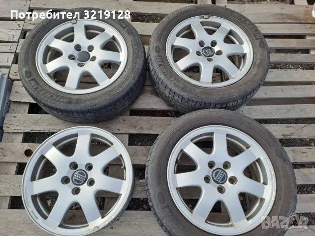 Оригинални Алуминиеви джанти 16" VOLVO  FORD PEUGEOT CITROEN , снимка 1 - Гуми и джанти - 47805289