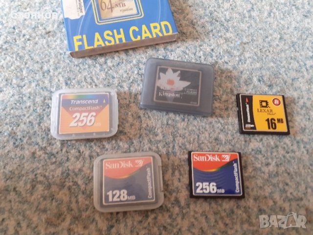  Compact Flash карти и четец за тях.Nikon,SanDisk,Kingston,LG и др., снимка 9 - Карти памет - 21765152