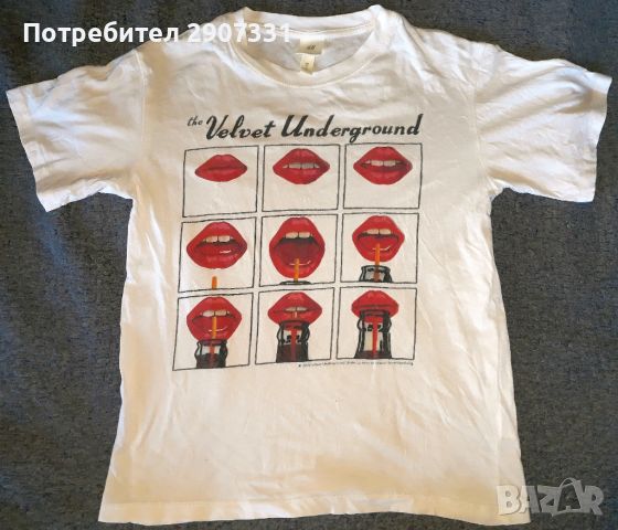 Тениска групи Velvet Underground, снимка 1 - Тениски - 46449675