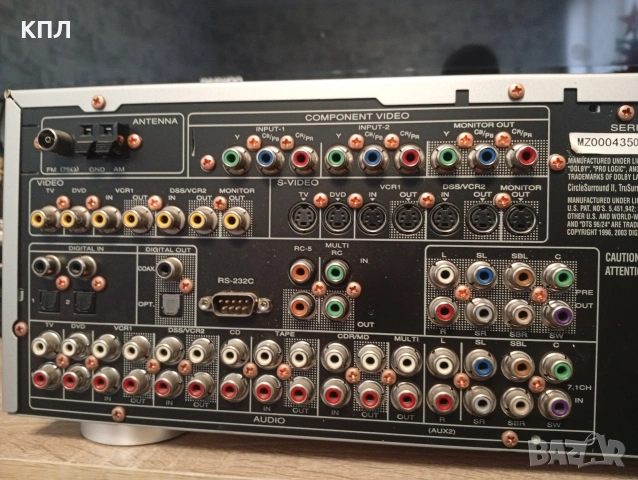 7.1 канален ресивър Marantz SR-5500, снимка 9 - Ресийвъри, усилватели, смесителни пултове - 53029473