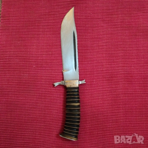 Ръчно изработен ловен нож, касапски. , снимка 6 - Ножове - 53370418