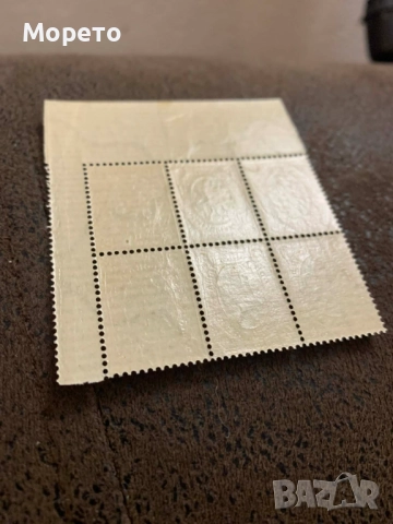 Голям лъв I-Блок от 6 марки(чисти с милезими), снимка 3 - Филателия - 52575943