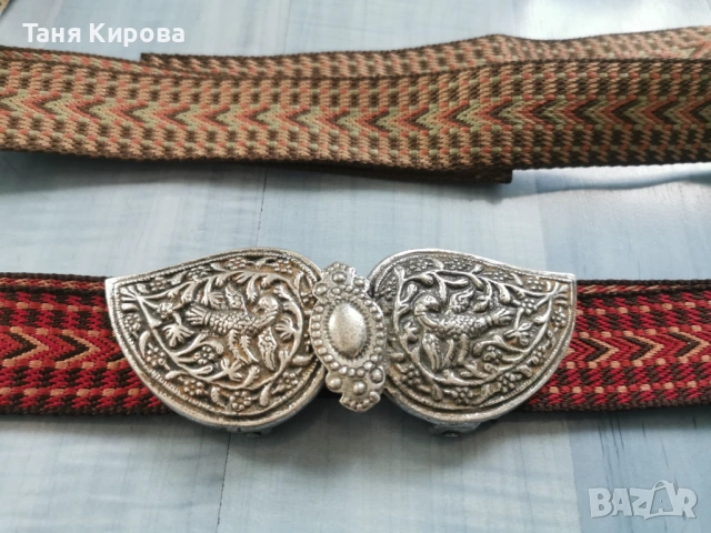 Пафти с колан, дантела и плетени чорапи! Допълнение към народна носия! , снимка 4 - Антикварни и старинни предмети - 54235980