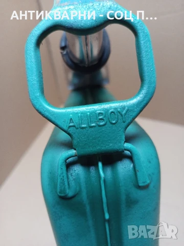 Стара Метална Немска Туба За Гориво 5лт., снимка 6 - Антикварни и старинни предмети - 51207472