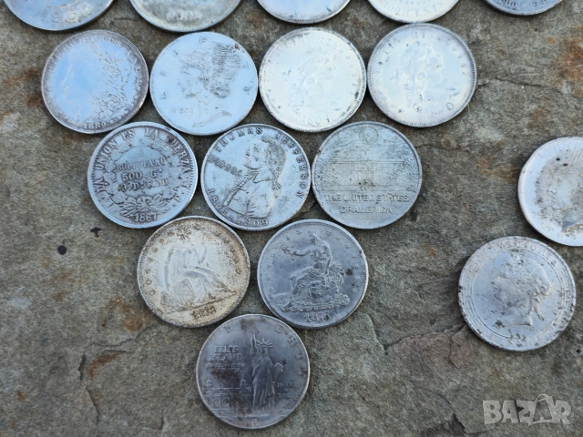 Реплика на Сребърни Американски Долари, снимка 8 - Нумизматика и бонистика - 53687557