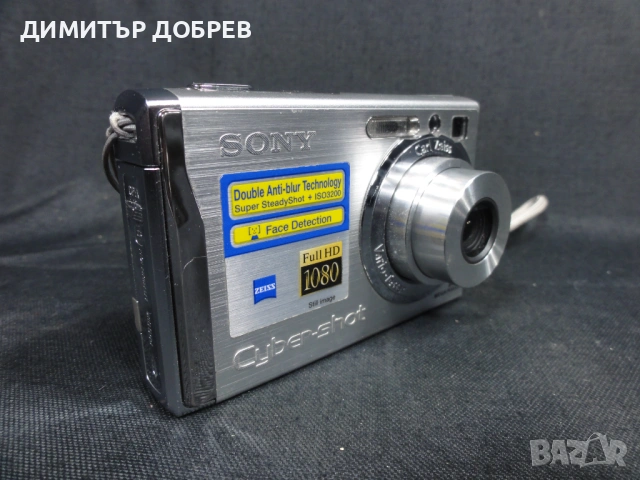 ЦИФРОВ ФОТОАПАРАТ SONY CYBER-SHOT DSC-W80 7.2MP DIGITAL CAMERA, снимка 5 - Фотоапарати - 53725615