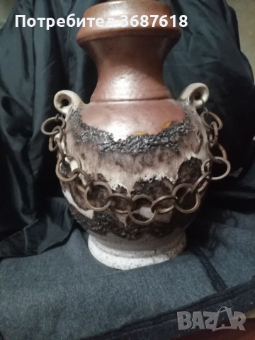 Винтидж керамична ваза