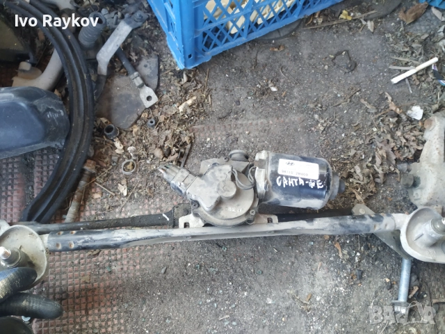 Механизъм с моторче чистачки Hyundai Santa fe , 98110-2B000