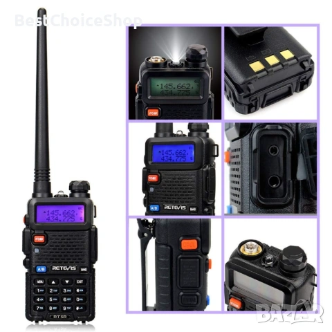 Retevis RT5R радиостанция с дълъг обхват 128 канала, снимка 11 - Друга електроника - 53700366