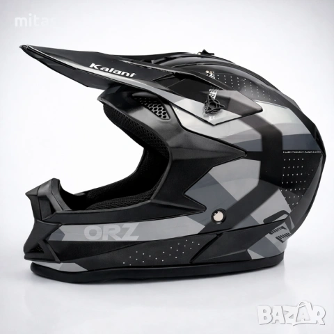 Кросова каска ORZ Sport, Full Face, DOT Сертификат, Размер: S; XL;, снимка 2 - Аксесоари за велосипеди - 51610532