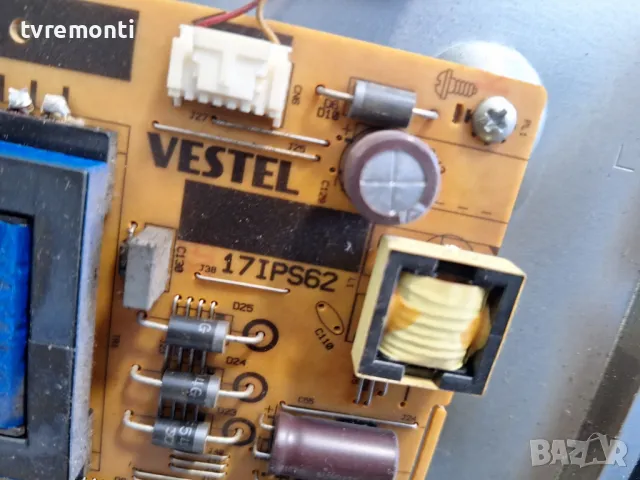POWER BOARD ,17IPS62, for 43 inc DISPLAY VES430UNDB-2D-N43,for Crown 43770FWS, снимка 2 - Части и Платки - 47168062