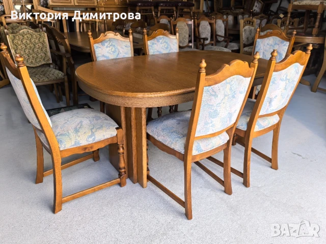 Комплект от 6 трапезни стола , снимка 12 - Столове - 51208310