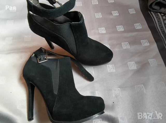 Дамски кожени обувки на висок ток Nine West, снимка 10 - Дамски ежедневни обувки - 50705588