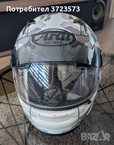 Каска Arai Signet-Q Abraham, снимка 3 - Аксесоари и консумативи - 54111514