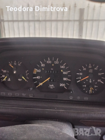 Mercedes -Benz 124/250 D, снимка 3 - Козметика за лице - 52973290