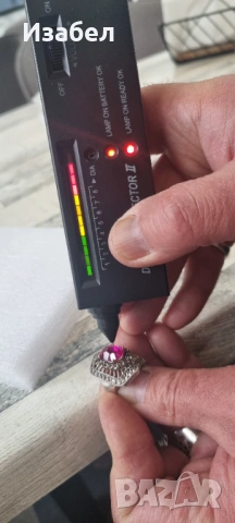 Прекрасен сребърен пръстен с рубин, снимка 4 - Пръстени - 53365974