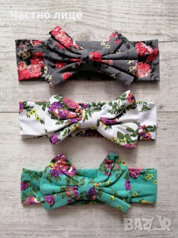 Детски и бебешки ленти за коса 