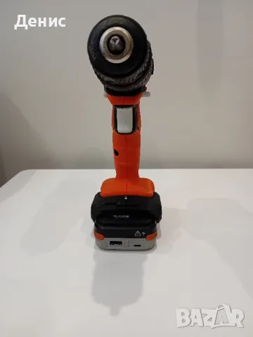 Акумулаторен ударен винтоверт Black & Decker BDCHD12S1, 12 V, 2 скорости, 1.5 Ah Li-Ion, 40 Nm
, снимка 4 - Други инструменти - 49468042