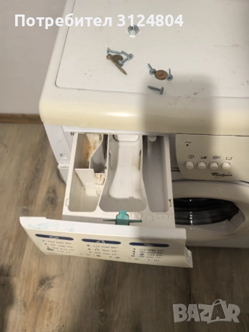 Работеща пералня whirlpool, снимка 5 - Перални - 52923467