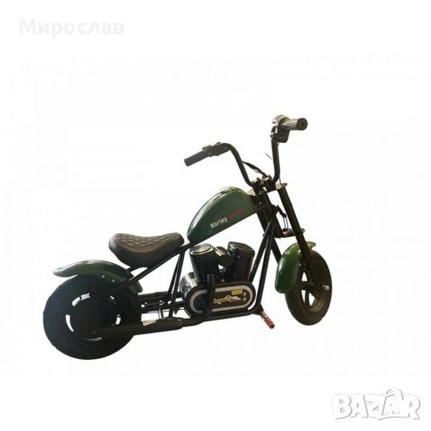 Електрически мини скутер C12B Harley baby, снимка 4 - Велосипеди - 52829320