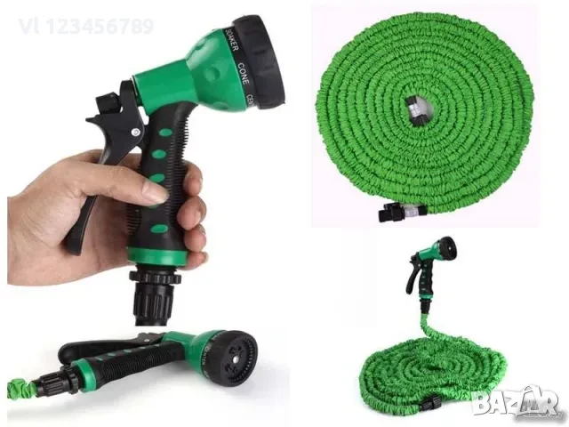 Автоматично разтегателен магически маркуч - X-HOSE Pro, снимка 3 - Напояване - 50820989