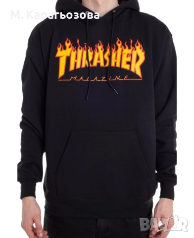 Мъжки суитшърт Trasher, Размер М, снимка 1