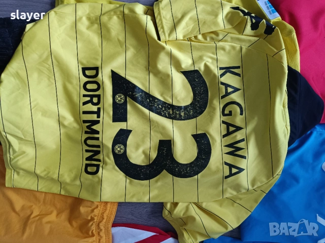 Лот футболни фланелки Левски,Borusia,България, снимка 5 - Футбол - 53305563