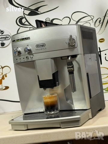 Кафемашина кафе автомат delonghi magnifica с гаранция, снимка 7 - Кафемашини - 53208296