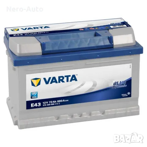 Акумулатор VARTA Blue Dynamic 572 409 068 72AH 680A R+, снимка 1 - Аксесоари и консумативи - 47178732